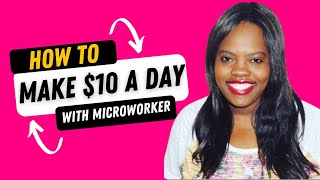 How To Make Money Online Fast 2022 Microworker 💰💰 [upl. by Piegari]