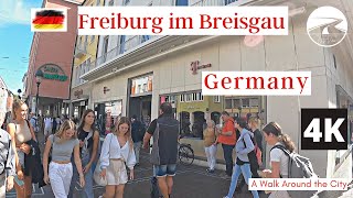 Freiburg im Breisgau Germany Walking Tour 2022 🇩🇪 [upl. by Amy324]