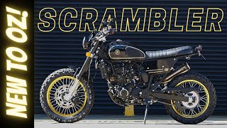 New RETRO Scrambler in AUSTRALIA  LAMS APPROVED Paso Motors Review Cafe Racer [upl. by Aggri]