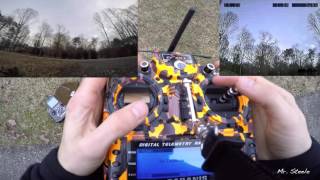 24GHz RC Range Test Jeti DS16 amp FrSky Taranis [upl. by Nohsed]