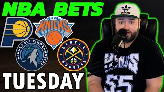 NBA Playoff Picks  Pacers vs Knicks amp Timberwolves vs Nuggets Bets with Kyle Kirms Tuesday May 14 [upl. by Koloski703]