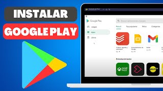 Cómo Instalar Google Play Store en PC 2024 Funciona Laptop [upl. by Aissac]