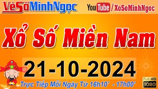 XSMN Minh Ngọc  Trực tiếp Xổ Số Miền Nam  KQXS Miền Nam ngày 21102024 KQXS Hôm Nay XSTT XSKT [upl. by Atteugram]