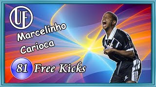 Marcelinho Carioca 81 Free Kicks HD [upl. by Stannwood]