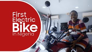 Electric bikes in Nigeria and the company behind them  TechCity meets Siltech [upl. by Leupold555]