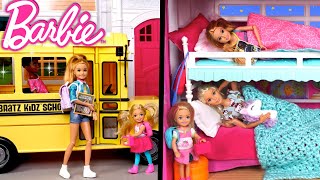 Barbie Sisters Morning to Night Routine School Life Episodes  Titi Toys amp Dolls [upl. by Geilich]