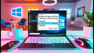 🛡️ Desactiva Windows Defender Antivirus Permanentemente en Windows 11 🔧  Usando Regedit [upl. by Moncear]