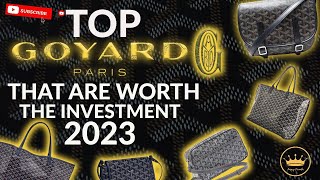 TOP Goyard Bags That Are Worth The Investment 2023  Luxury Handbag Collection [upl. by Lashond306]