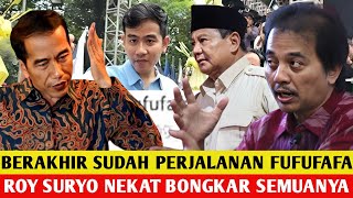 Menggemparkan Kali Ini Roy Suryo Benar² Super Nekat Gibran Tidak Dapat Berkutik Lagi Karena Ini [upl. by Adnolahs]