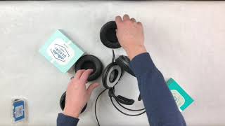 Audio Technica AD Series  How to Change Your Ear Pads  Dekoni Audio [upl. by Meer831]