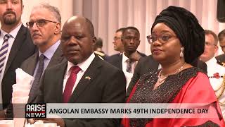 ANGOLAN EMBASSY MARKS 49TH INDEPENDENCE DAY [upl. by Fenner]