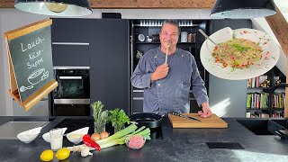 Lauch KäseSuppe  Das schnelle Gericht [upl. by Aelanej]