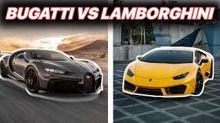 Bugatti vs Lamborghini  Which one you should buy [upl. by Francene]