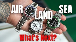 Rolex Land Air and Sea Collection Whats Next [upl. by Mireielle]