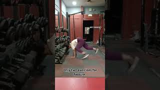 CrossFit exercise shortsonly two exercises for fat burntrandingshorts [upl. by Gotthelf]