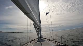 Portage Lake to Ludington Michigan SingleHand [upl. by Ruffina178]