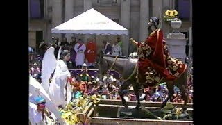 Jesús de las Palmas 2019 Canal 7 Procesión Guatemala Catedral [upl. by Eicart]