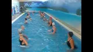 Acquagym con Deborah nella piscina Kleb Sarzana [upl. by Llenram]