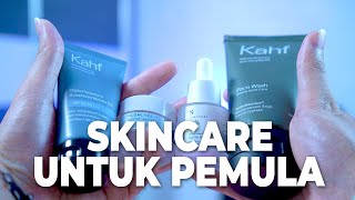 REKOMENDASI SKINCARE UNTUK PEMULA  KULIT KUSAM JERAWAT BISA PAKAI PRODUK INI [upl. by Fanechka]