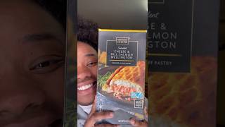 Cheese and Dill Salmon Wellington From Aldi [upl. by Lartnom]