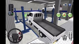 New Kia Pickup Truck in Auto Repair Shop  3d Driving Class gameplay  Car Game gameplay cargame [upl. by Barram]