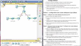 6224 Packet Tracer  Configuring IPv4 Static and Default Routes [upl. by Kailey910]