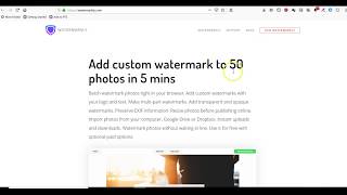 Watermarking Your Graphics With Watermarkly [upl. by Dworman926]