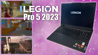 2023 Lenovo Legion 5 Pro AMD  9 DEMANDING Games tested  7745hx  RTX 4070 [upl. by Irv]