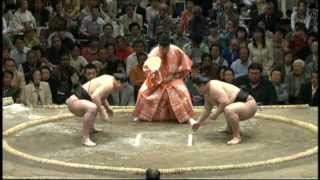 Harumafuji vs Goeido [upl. by Terle]