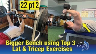 50 Pound Bench Press Gain in a month  Using Top 3 Tricep Exercises  Ep22 Pt2 [upl. by Peterec475]