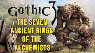 The seven ancient rings of the alchemists  Gothic 3  Geldern quest guide [upl. by Letta]