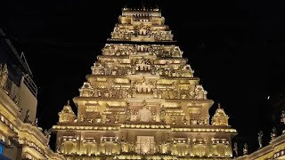 Kolkatas best durga puja pandal 🤗❤️ Sreebhumi durga puja pandal tirupati theme Must visit 🙏👌 [upl. by Elna]