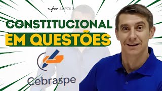 Aprenda a resolver questões CEBRASPE de Direito Constitucional [upl. by Ellertnom]