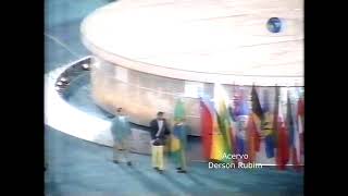 Abertura OlimpÃ­adas de Atlanta 1996 Rede Globo [upl. by Novanod]