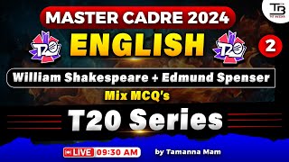 🎯English Master Cadre Previous Year Question Day 2  T20 Series  Master Cadre English Pedagogy PYQs [upl. by Cramer]