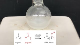 Aldol Experiment Part 2  Reaction Purification and Characterization [upl. by Norat]