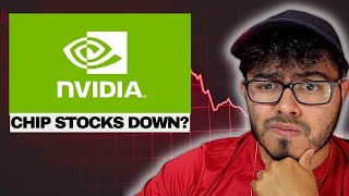 Nvidia Stock DROPS Today  NVDA Stock Price [upl. by Deckert]