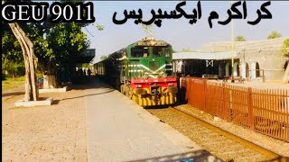 42dn Karakoram express Pakistan first premium train ExpressRailYT [upl. by Bartholomeus]