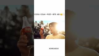 bts ads  coca  cola  bts × coca colabtsviralbtsshorts 1millionkpoptxtblackpink jin [upl. by Avehstab]