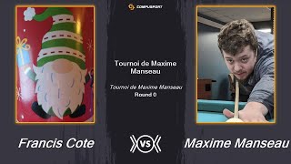 Francis Cote vs Maxime Manseau [upl. by Noemi]