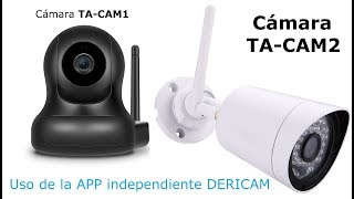 VideoTutorial de la APP DERICAM para cámaras TACAM [upl. by Nev]