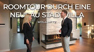 Roomtour durch eine moderne Mollwitz Stadtvilla  Tipps für den Neubau [upl. by Cowie]