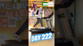 TREADMILL Challenge Results After 222 Days weightloss running [upl. by Melvin]