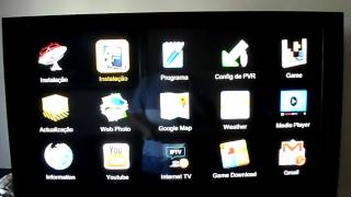 OpenBox X5 Conectado com 3G de celular [upl. by Gar582]