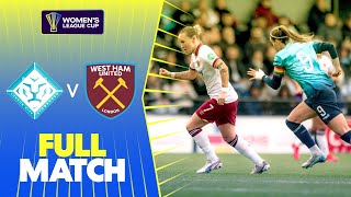 Full Match London City Lionesses v West Ham United  Womens League 202425 [upl. by Ninette916]