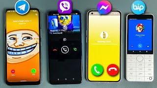 FB Messenger  Bip  Telegram  Viber Incoming Calls Nothing Phone  OPPO  Xiaomi Qin f22 Nokia G [upl. by Alyel580]