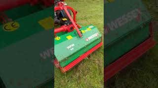 Wessex WFM 115 flail Mower [upl. by Llecram]