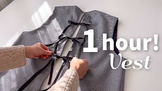 Making The Perfect Trendy Vest [upl. by Elleron]