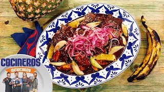 Receta Manchamanteles  Cocineros Mexicanos [upl. by Nivre]