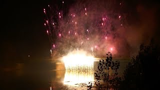 Winzerfest Bingen 2018 Feuerwerk Brückenfest [upl. by Isayg]